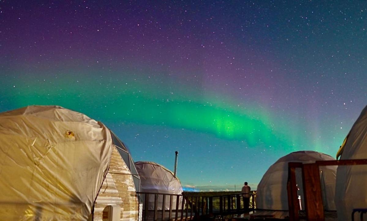 Глэмпинг Aurora Village Murmansk Esterno foto