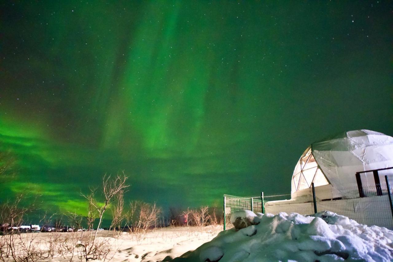 Глэмпинг Aurora Village Murmansk Esterno foto